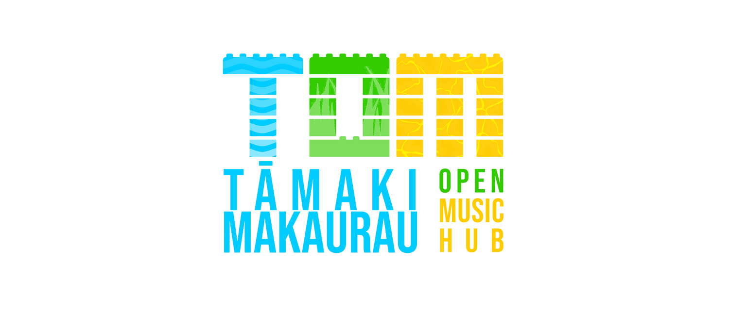tom tāmaki makaurau open music hub logo