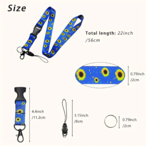 sunflower lanyards accessorties and specs