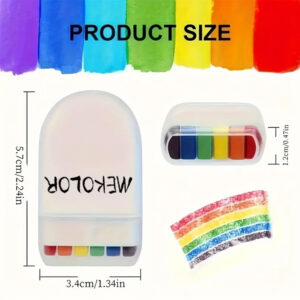 rainbow face paint