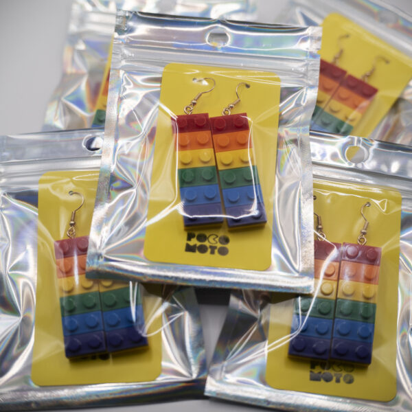 Lego Pride Earrings - Image 2