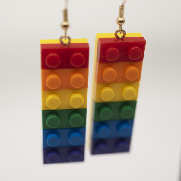 Lego Pride Earrings - Image 3