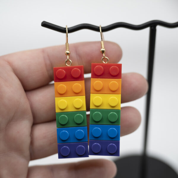 Lego Pride Earrings - Image 4