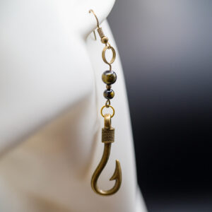 fishing hook bronze black