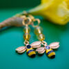 classic bee earrings
