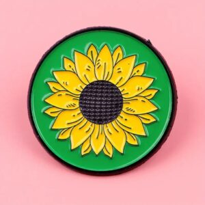 hidden disability sunflower pin