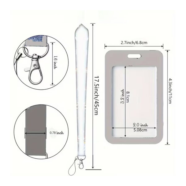 autism awareness lanyard