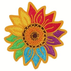 rainbow sunflower
