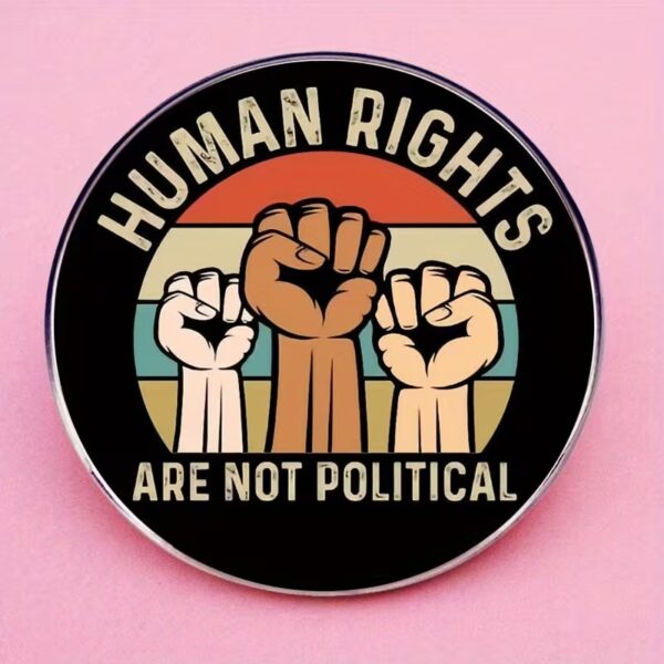 human rights pin