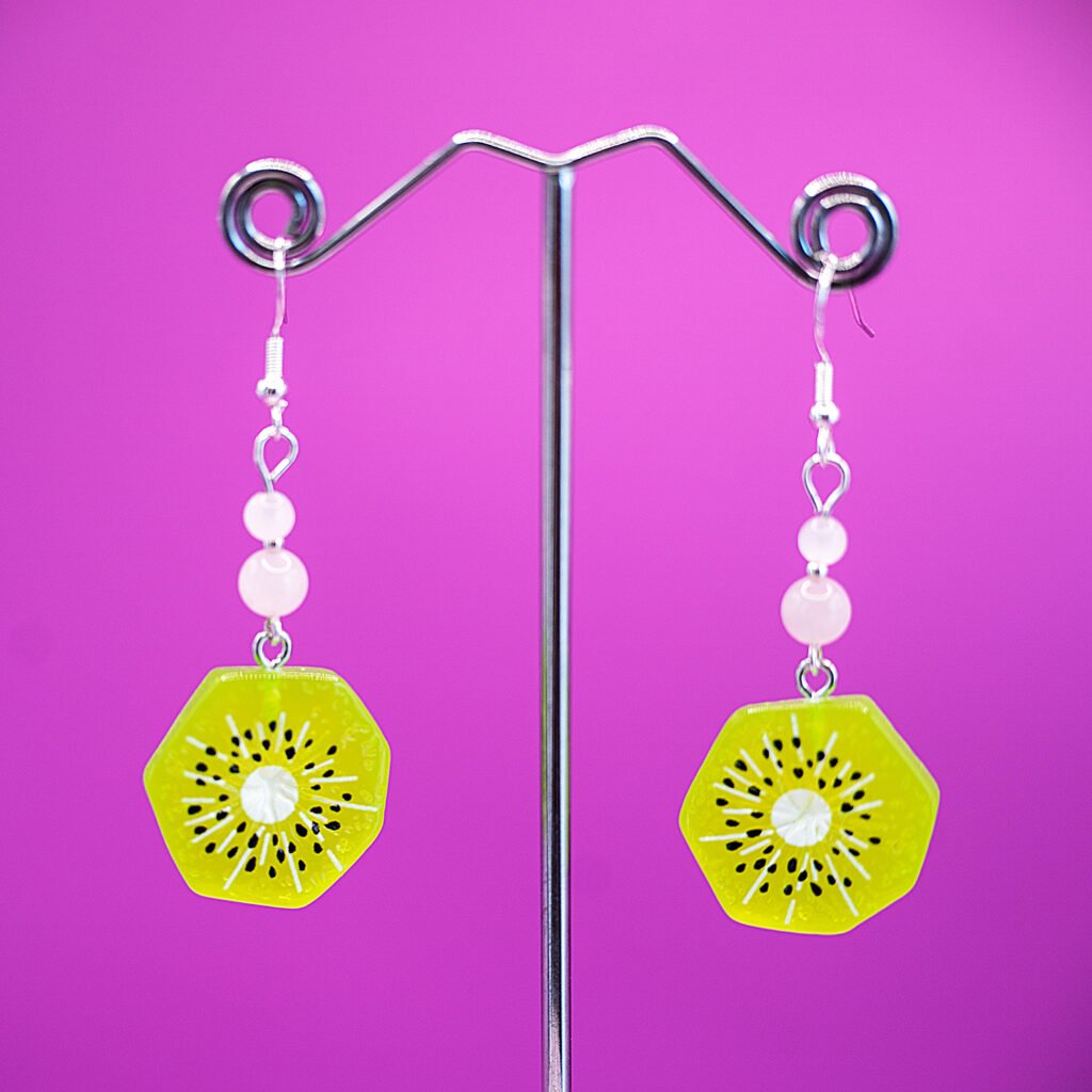 Kiwi Fruit Earrings (Two Styles To Choose From!)