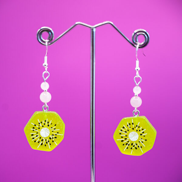 Kiwi Fruit Earrings (Two Styles To Choose From!)