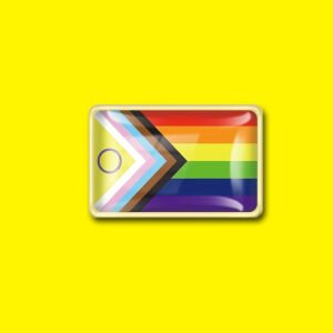 pride flag pin