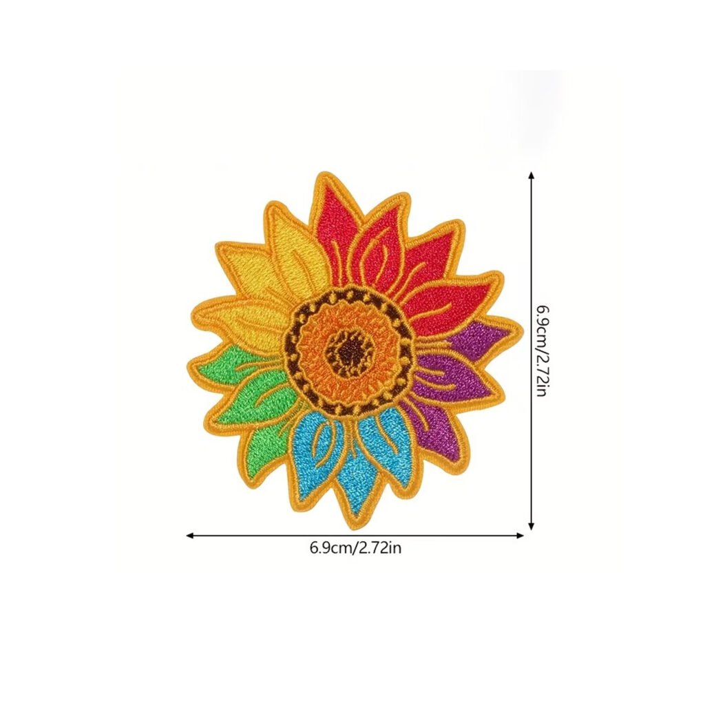rainbow sunflower
