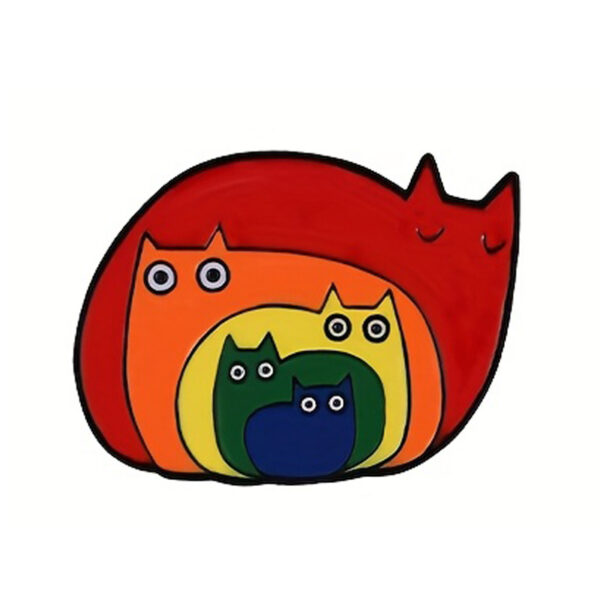 rainbow chonker cats