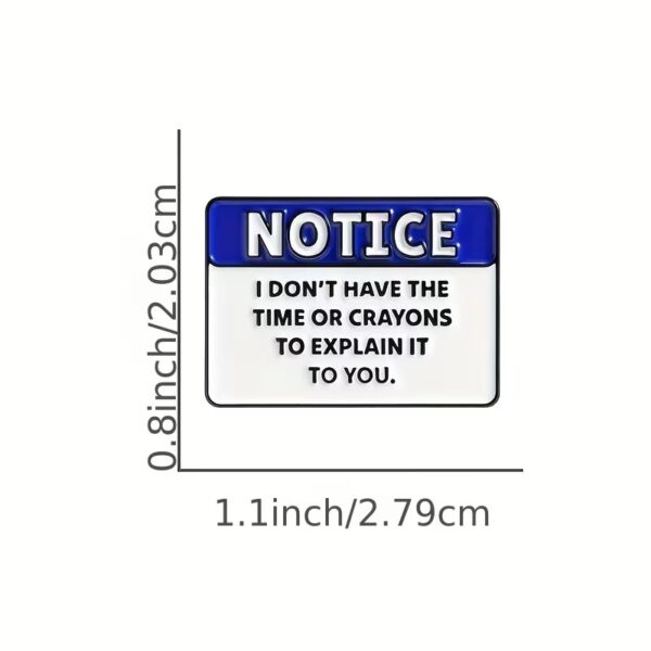 no time or crayons pin