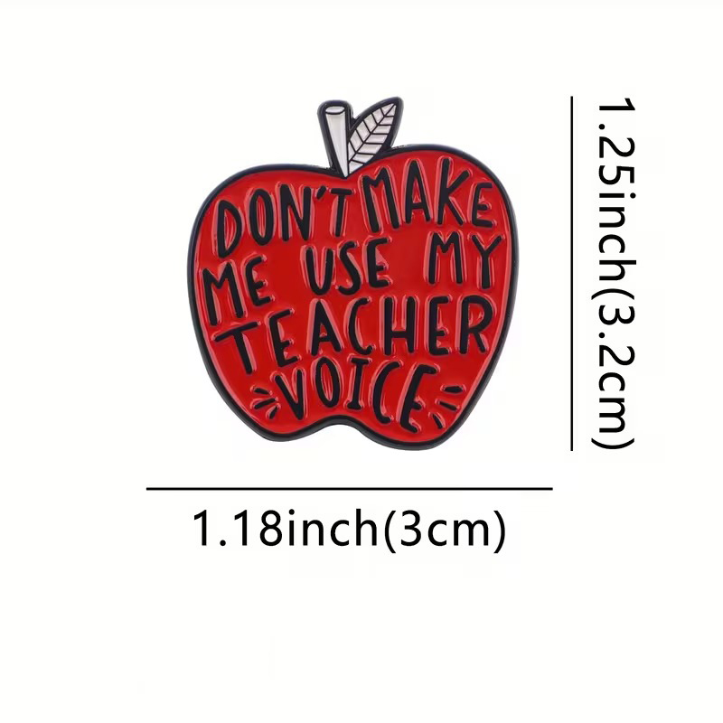 teacher voice pin