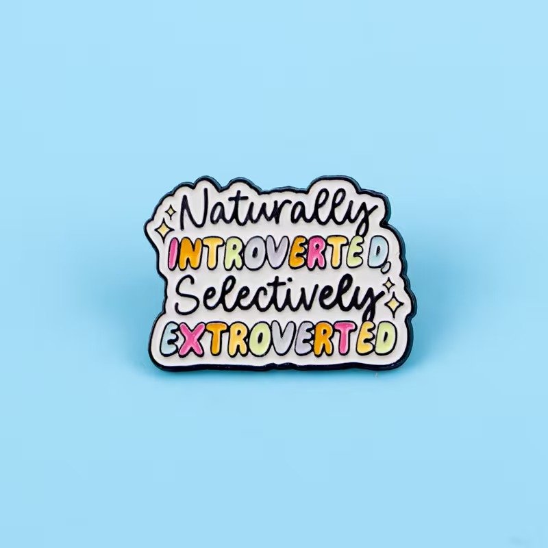 naturally introverted pin