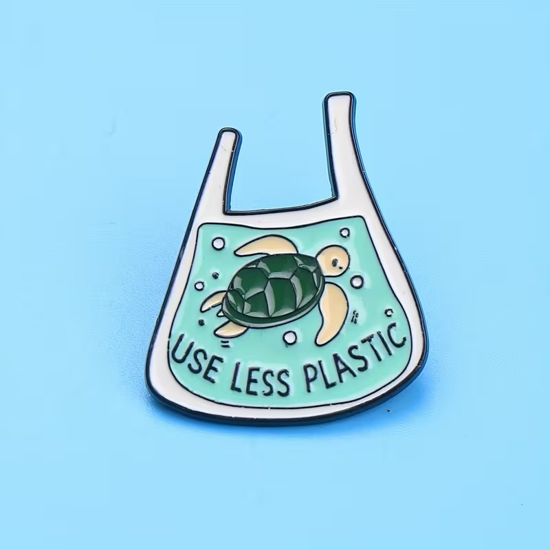 Use Less Plastic Pin