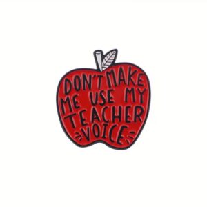 teacher voice pin
