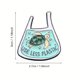 Use Less Plastic Pin