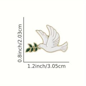 peace dove pin