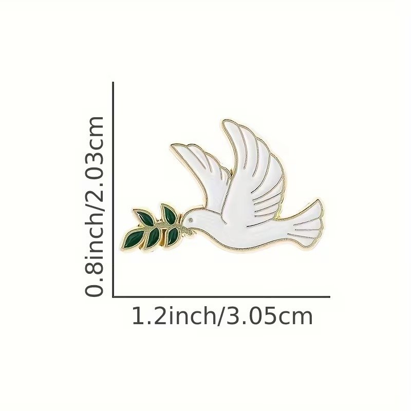 peace dove pin