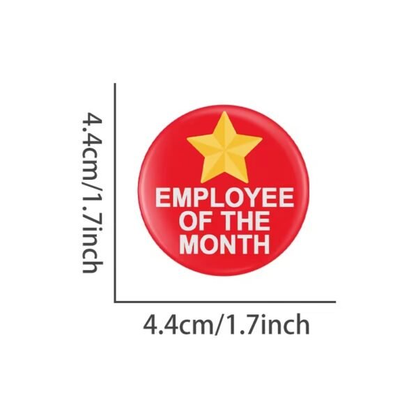 Employee Of The Month Pin (Two Styles To Choose From)