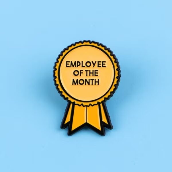 Employee Of The Month Pin (Two Styles To Choose From)