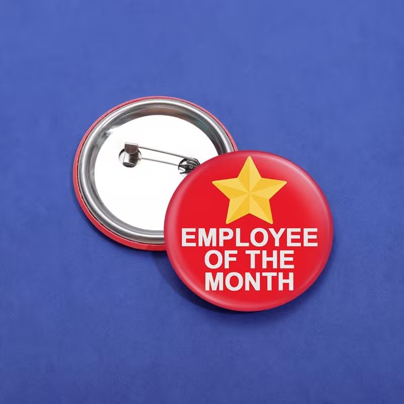 Employee Of The Month Pin (Two Styles To Choose From) - Image 2