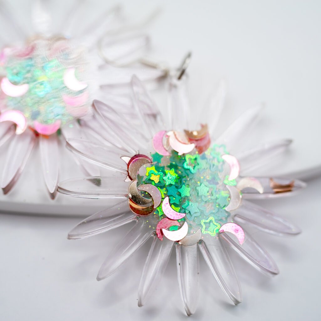 Glitter Explosion Earrings