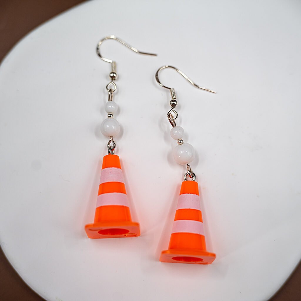 witch hat earrings