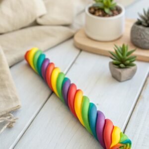 Rainbow Polymer Clay Earring Workshop