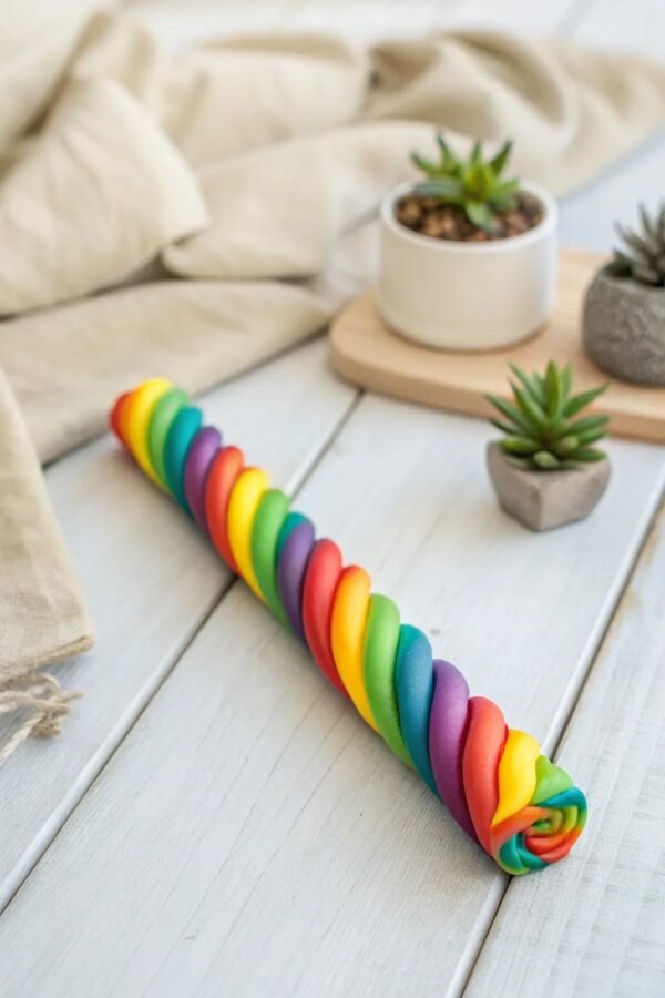 Rainbow Polymer Clay Earring Workshop