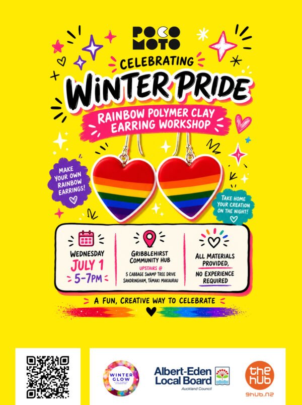 Rainbow Polymer Clay Earring Workshop