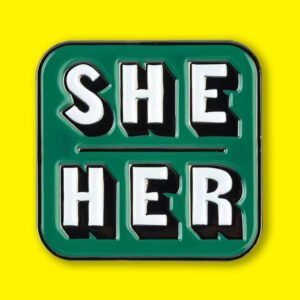 pronoun pin she her