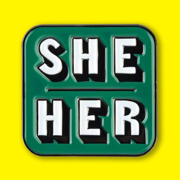 pronoun pin she her