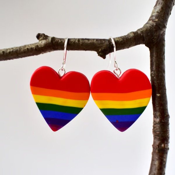 Rainbow Polymer Clay Earring Workshop