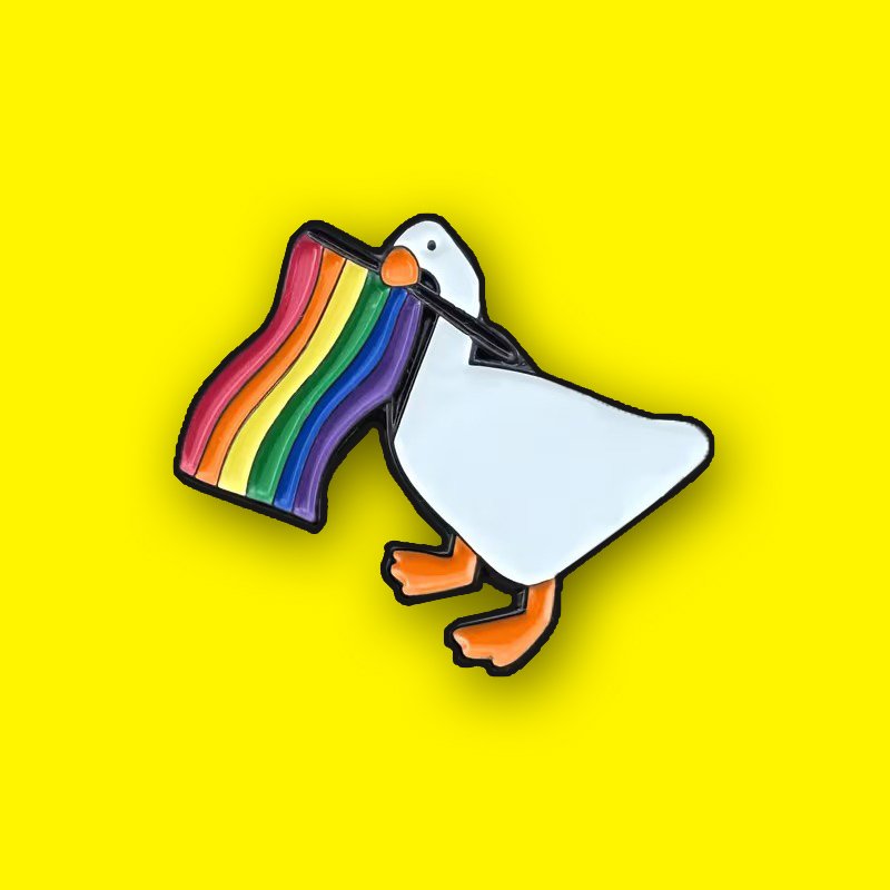 goose pride pin