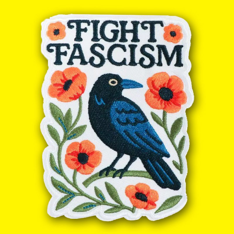 fight fascism patch