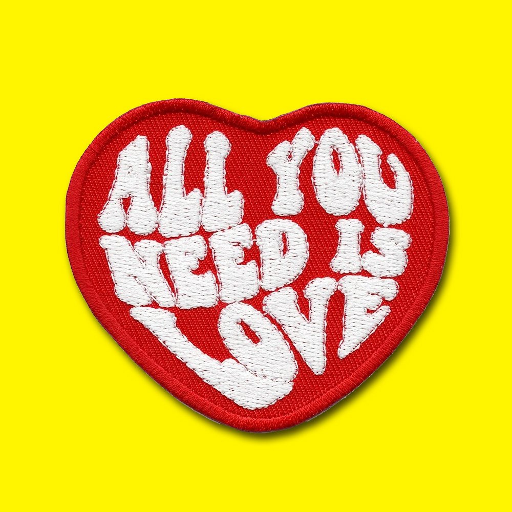 all you need is love patch