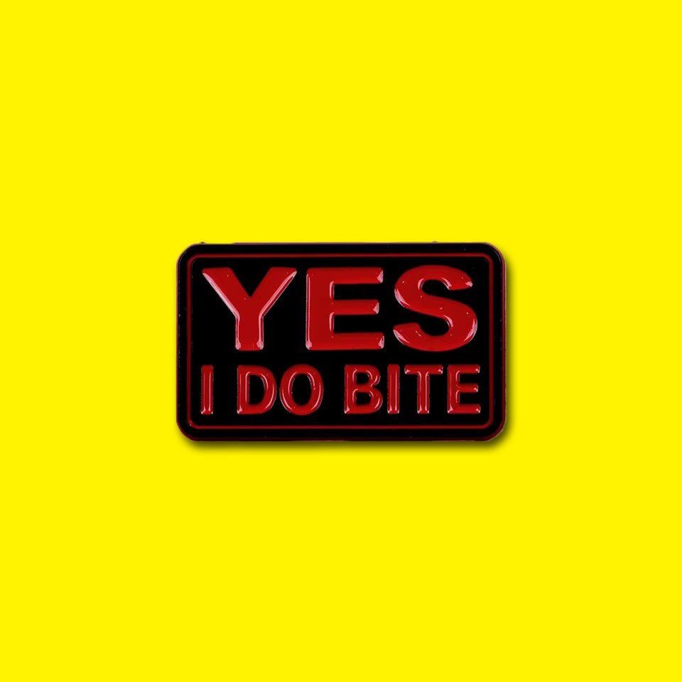 yes i do bite pin