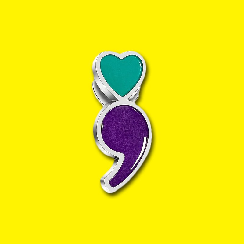 suicide awareness pin